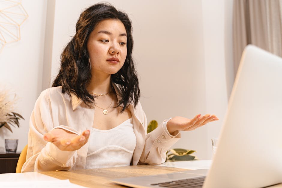 Frustrated business owner looking at Google search results with their website missing