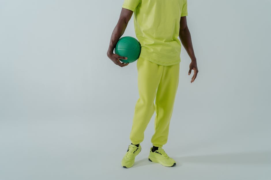 Athletic apparel photography