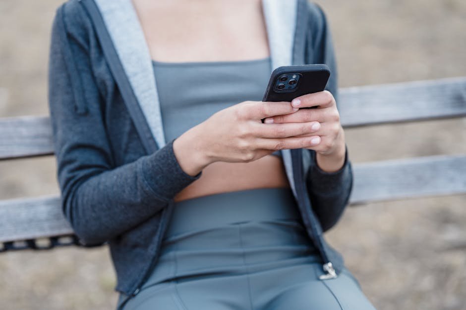 Fitness lifestyle on mobile