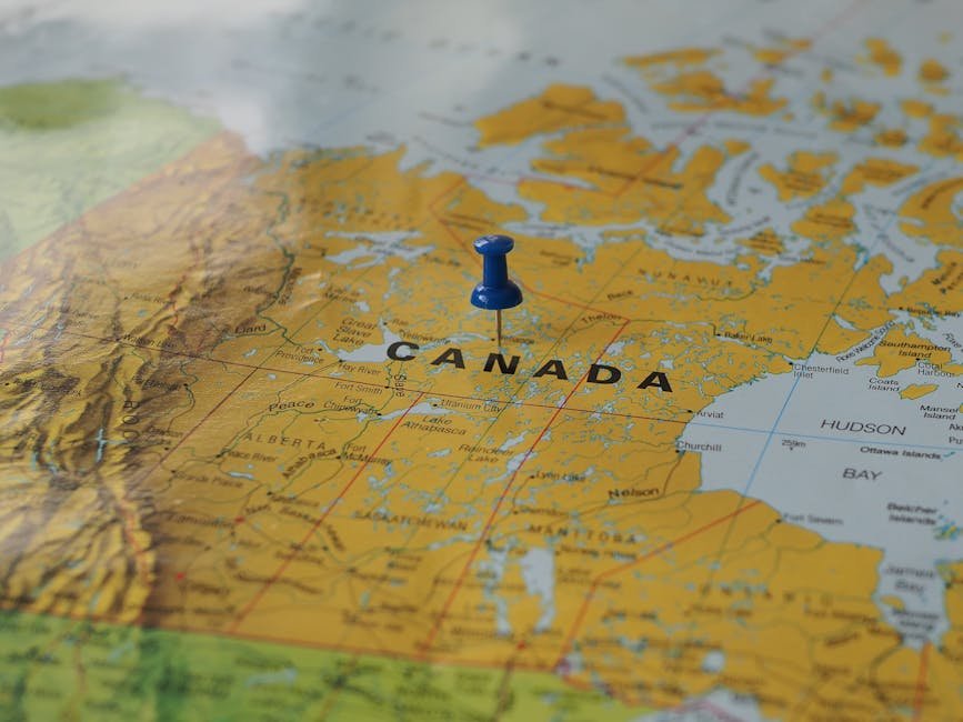 Map of Canada — national footprint for MHI's SEO program