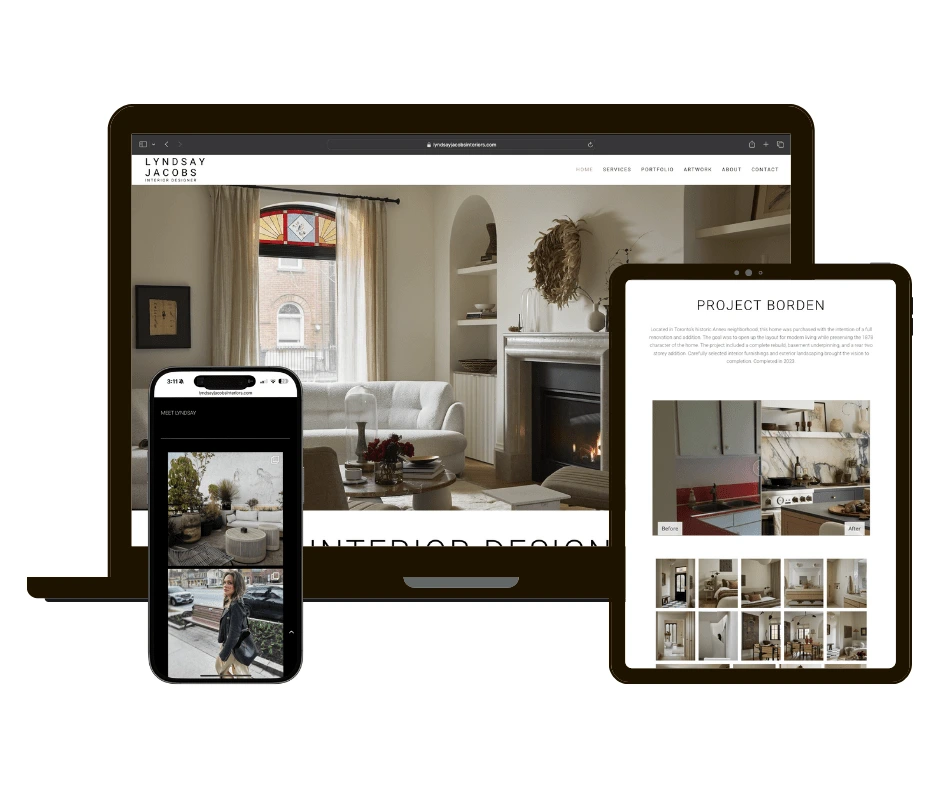 5-min web design in Niagara