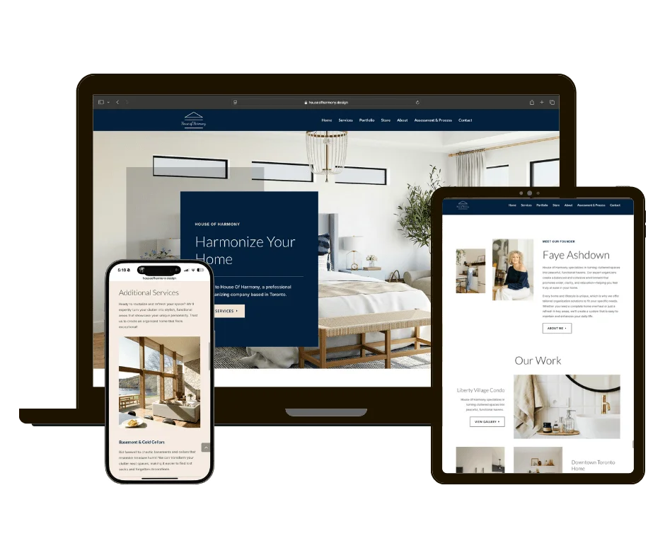 House of Harmony Website