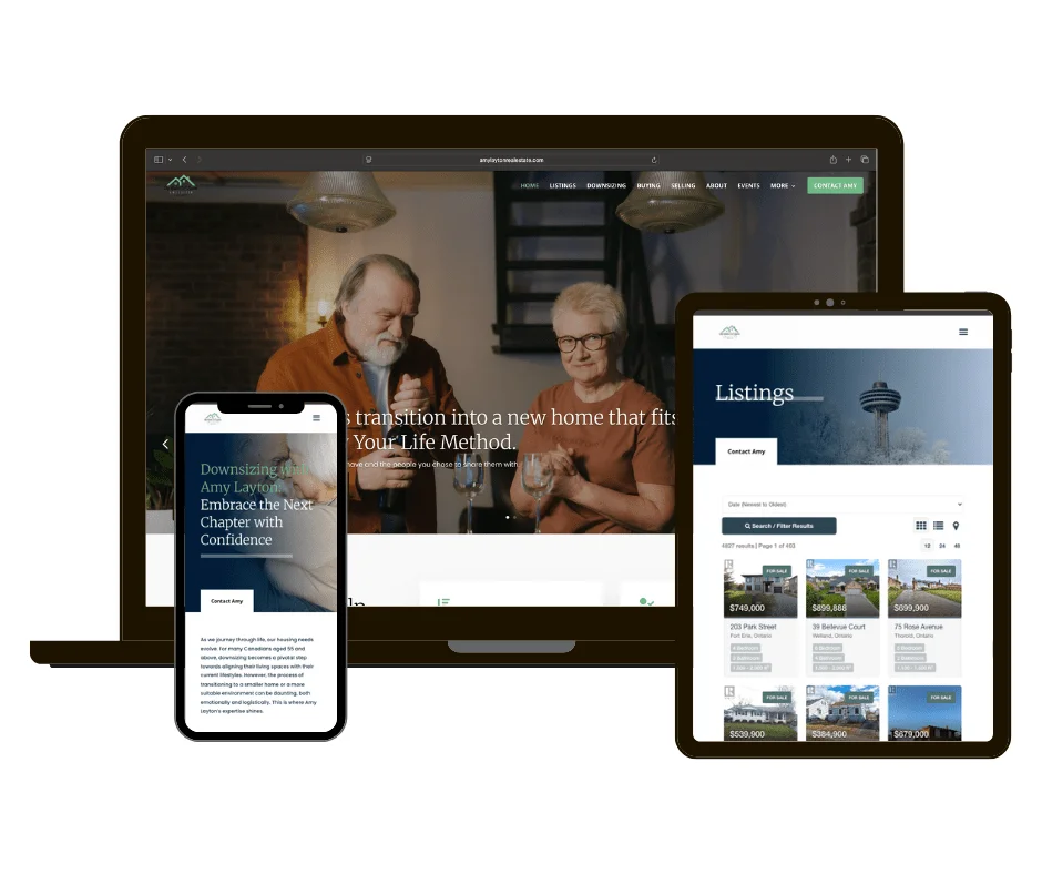 Amy Layton Real Estate Website