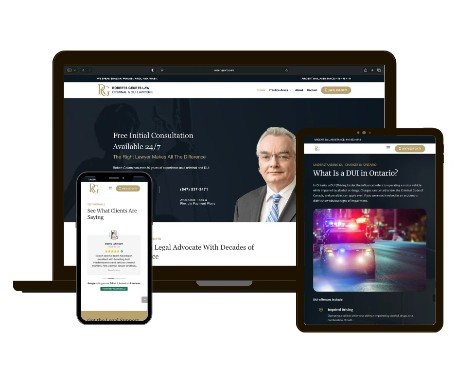 robert geurts law website